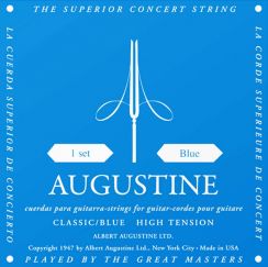 Augustine Blue High Tension snaren voor Klassieke Gitaar