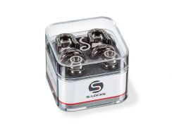 Schaller S-Locks Straplocks Ruthenium - Straplock voor gitaar en basgitaar